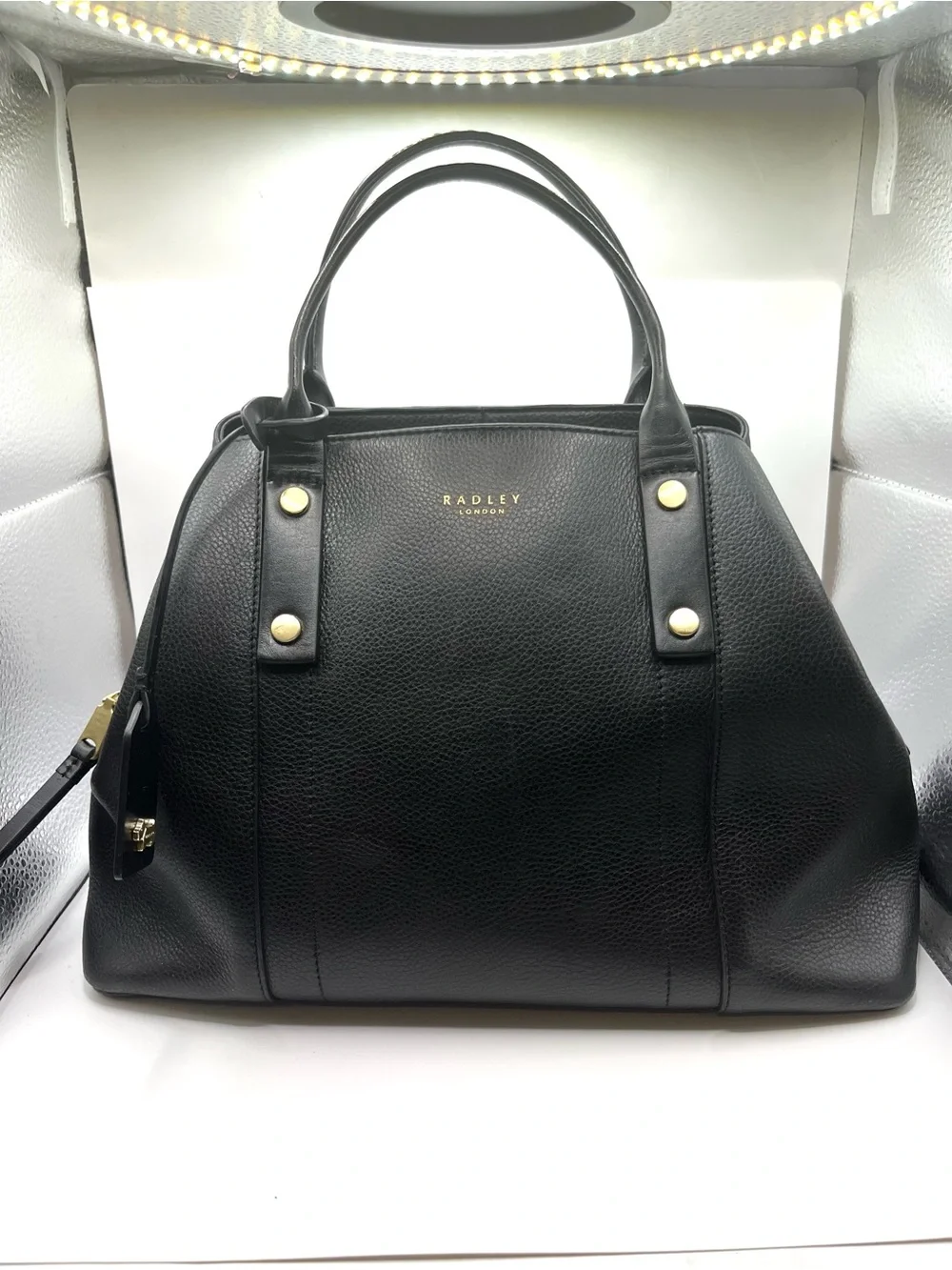 Radley London Provence Street Purse Multiway Black Pebble Leather